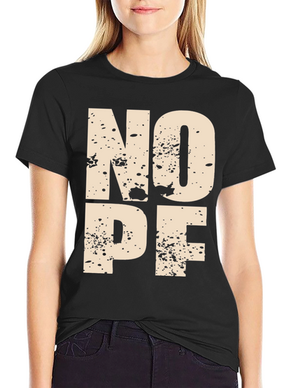 NOPE Graphic Tee - Modern Mens T-Shirt