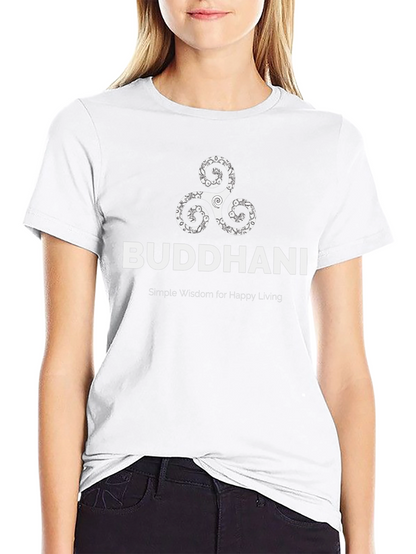 Buddhani Wisdom T-Shirt - Simple Living Tee
