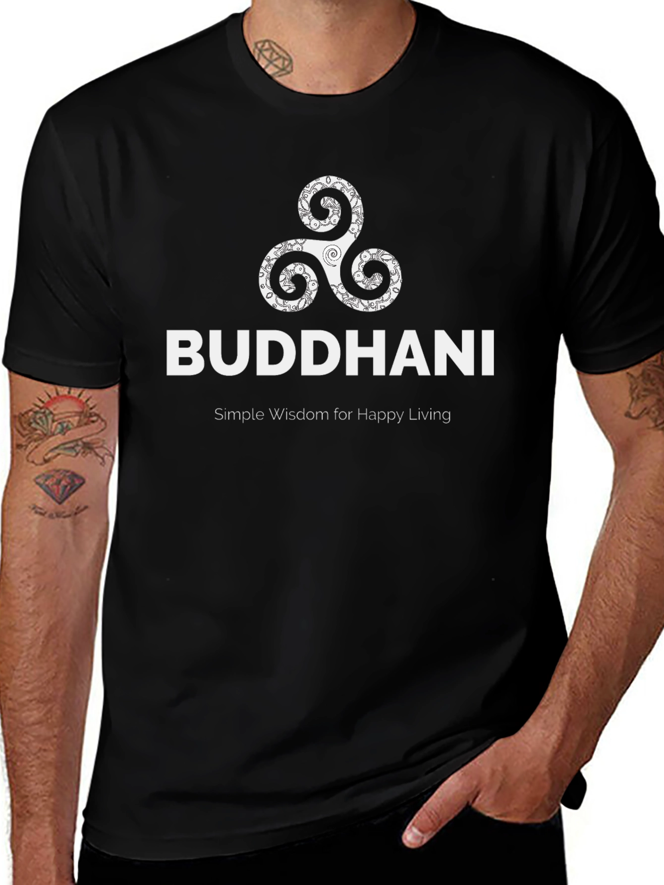 Buddhani Wisdom T-Shirt - Simple Living Tee
