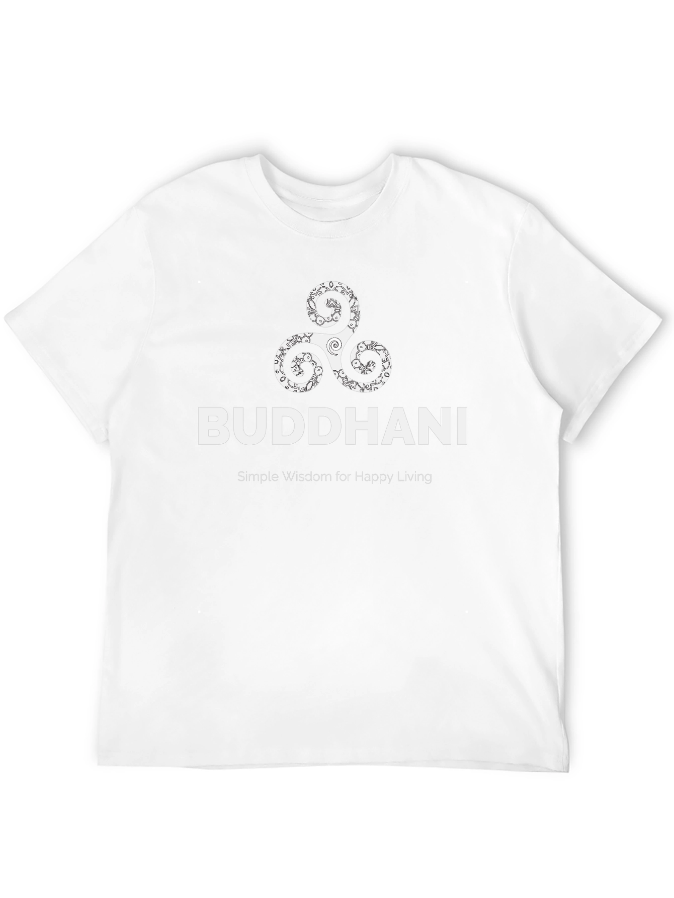 Buddhani Wisdom T-Shirt - Simple Living Tee