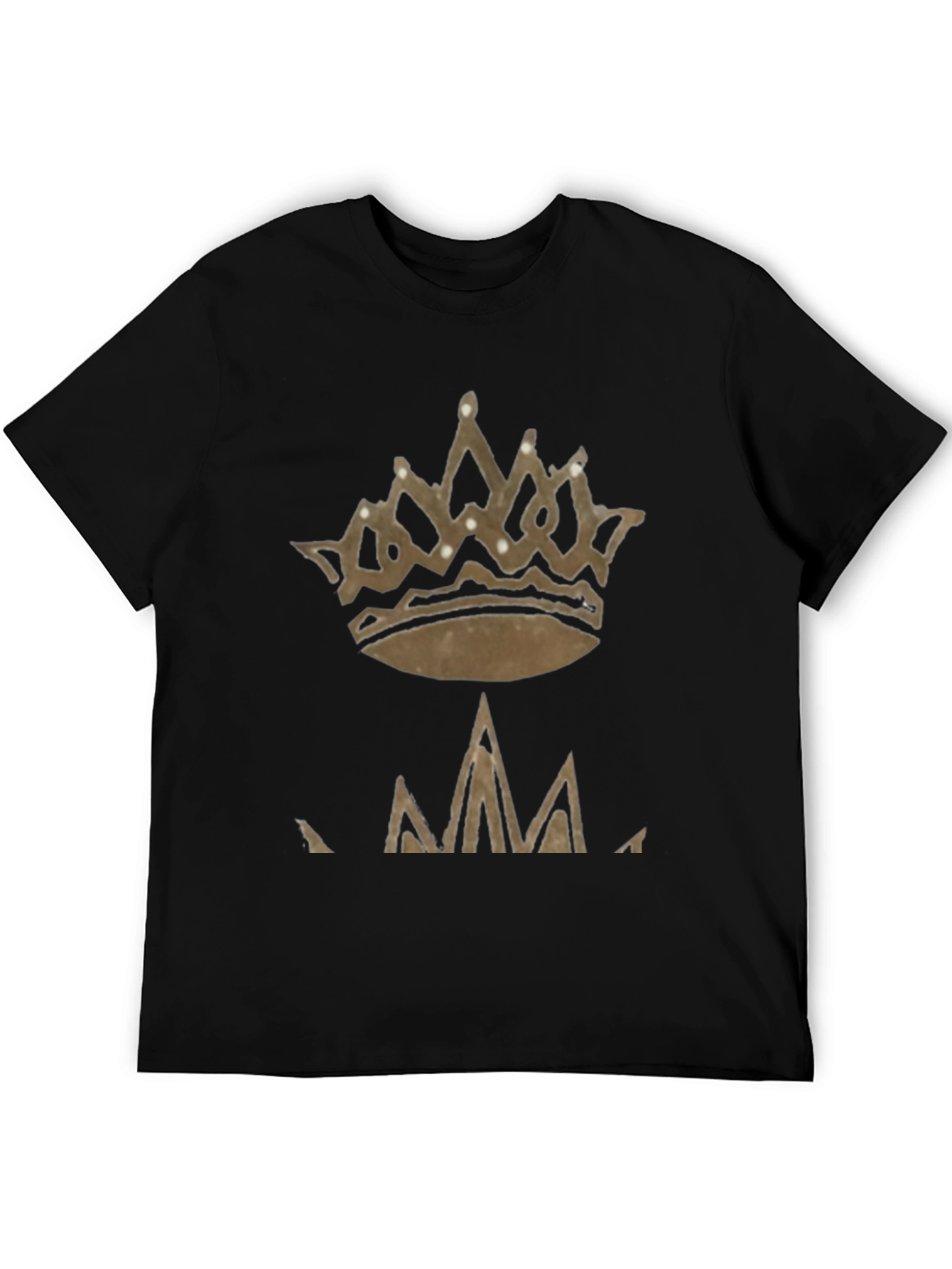 Crown Graphic Tee - Stylish Mens Casual Shirt