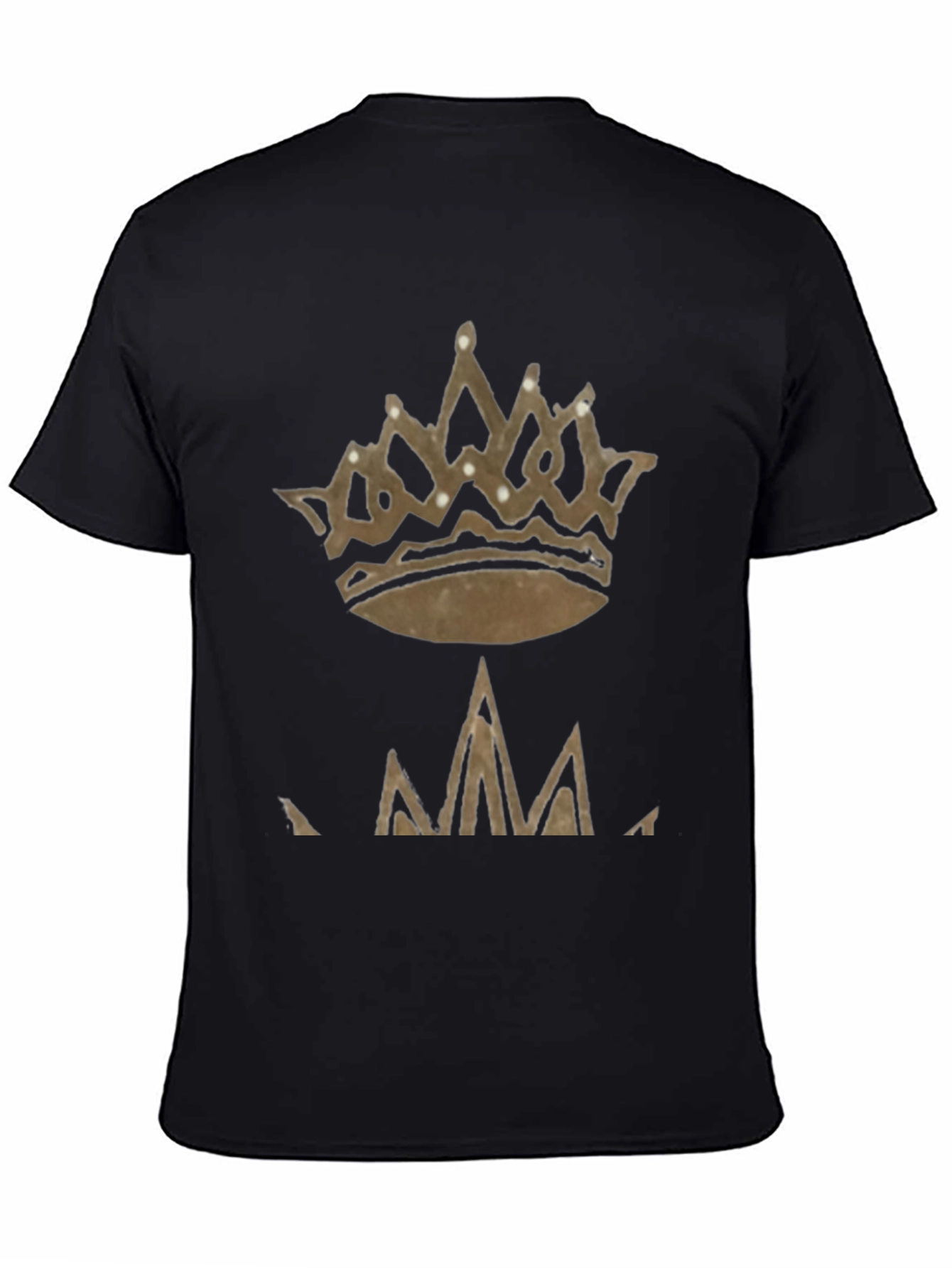 Crown Graphic Tee - Stylish Mens Casual Shirt