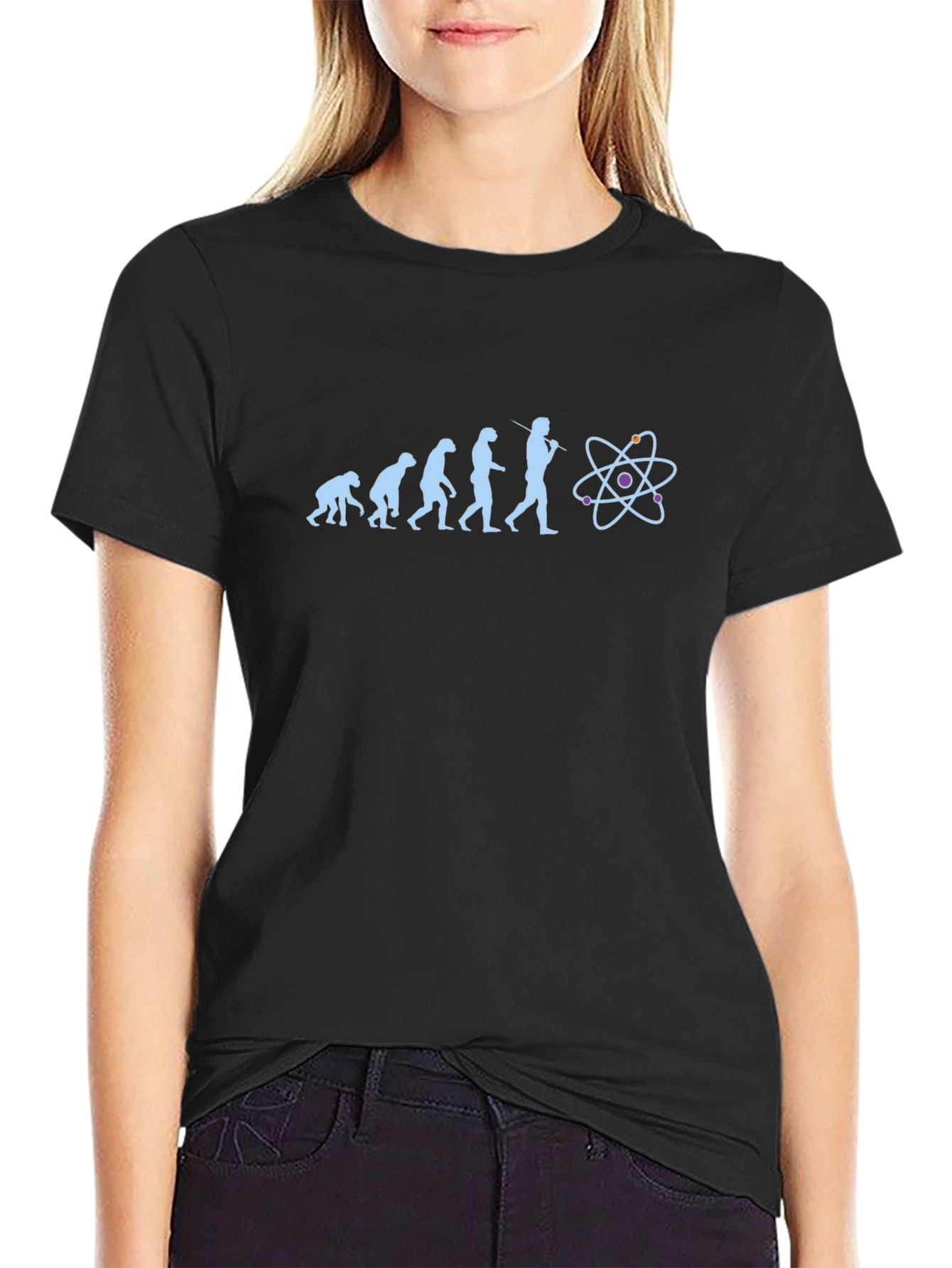 Evolution of Science T-Shirt - Black