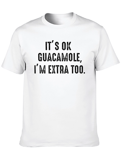 Funny Guacamole Graphic T-Shirt - Extra Edition