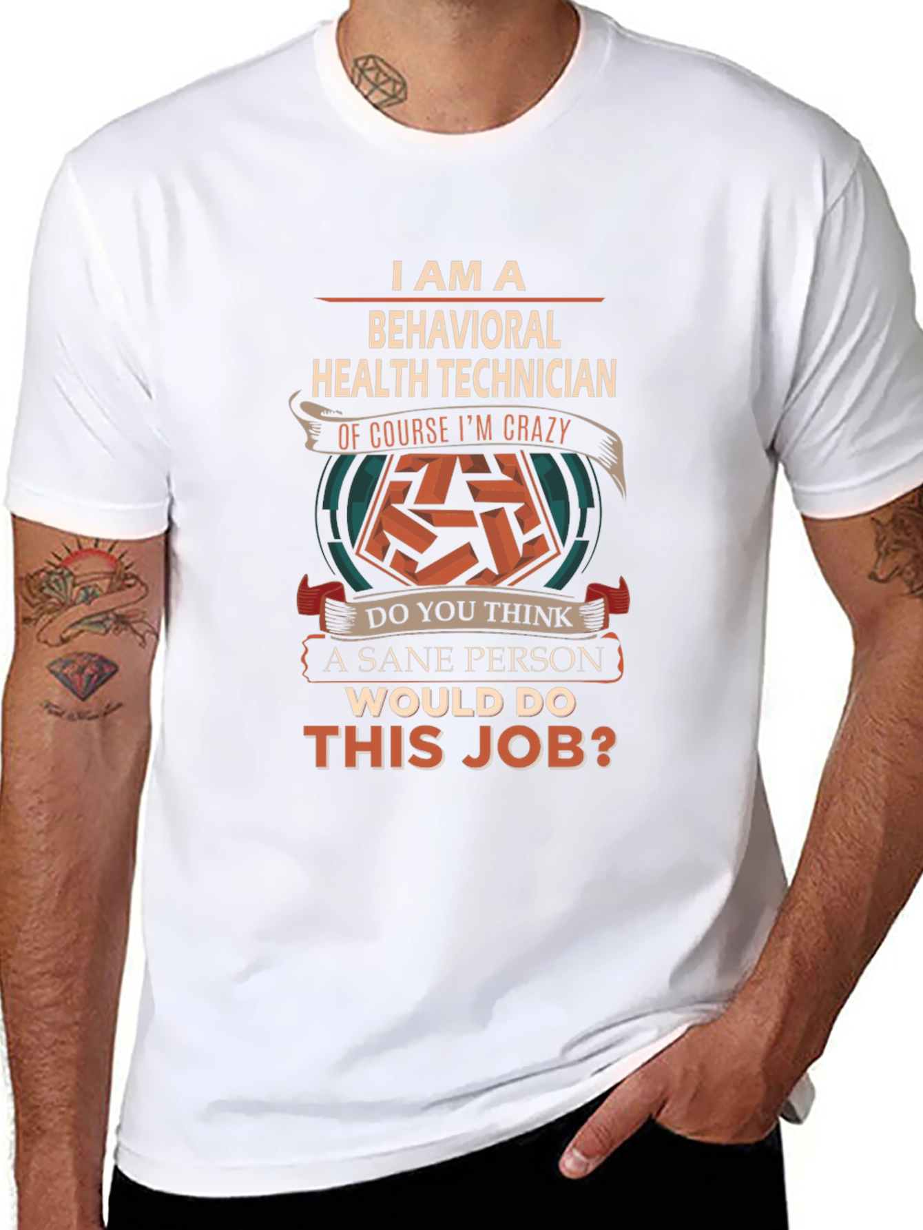 Behavioral Health Technician Funny T-Shirt
