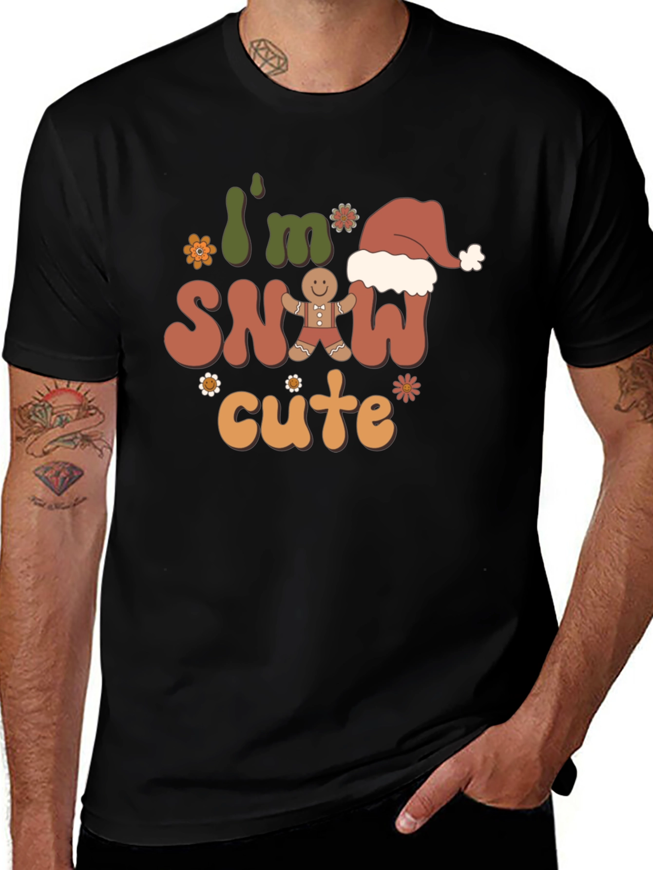 Im Snow Cute Gingerbread Holiday T-Shirt
