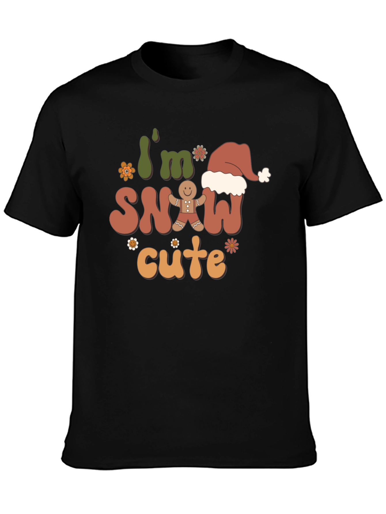 Im Snow Cute Gingerbread Holiday T-Shirt