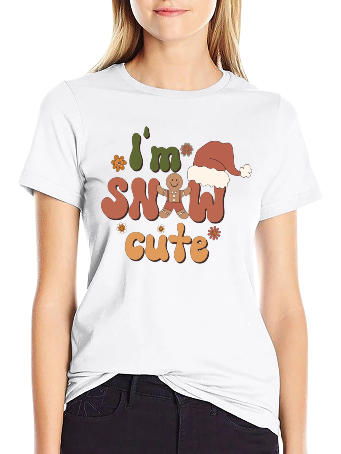 Im Snow Cute Gingerbread Holiday T-Shirt