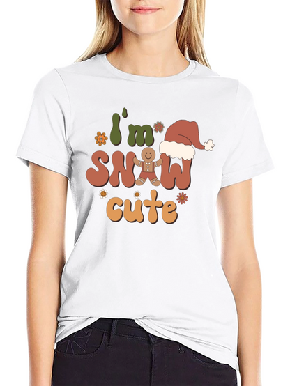 Im Snow Cute Gingerbread Holiday T-Shirt
