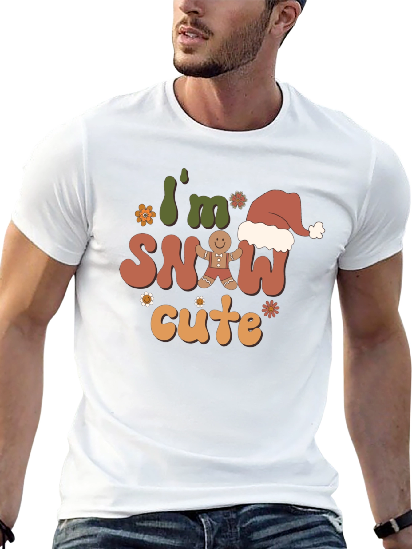 Im Snow Cute Gingerbread Holiday T-Shirt