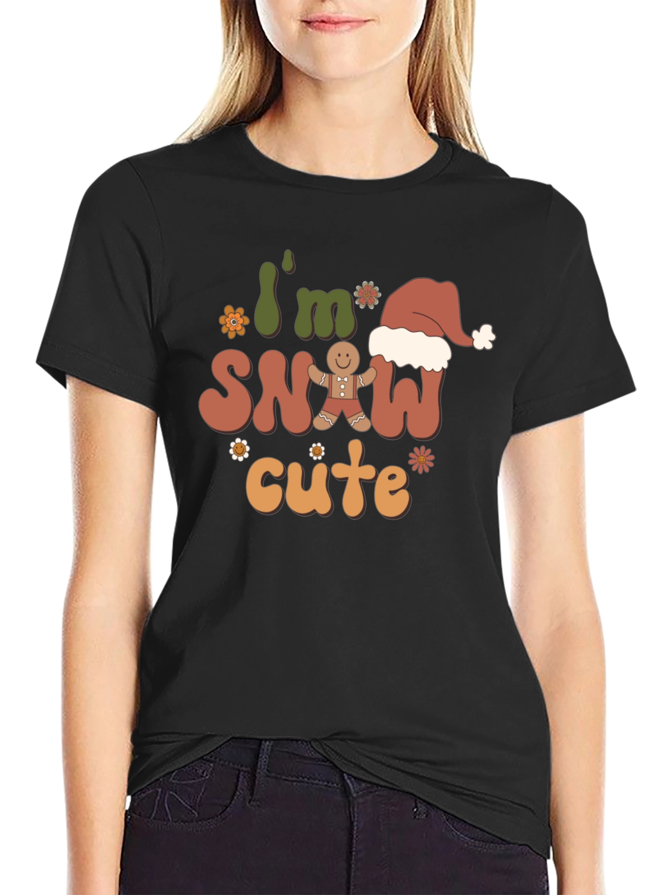 Im Snow Cute Gingerbread Holiday T-Shirt