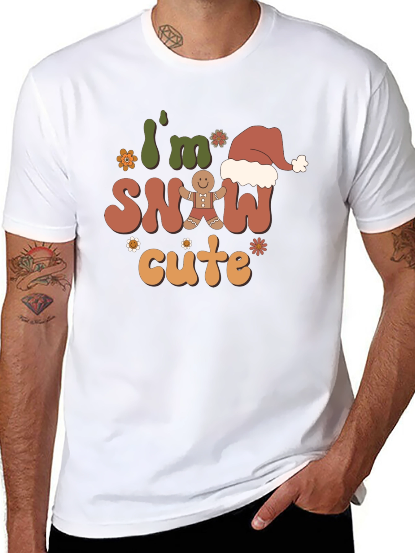 Im Snow Cute Gingerbread Holiday T-Shirt
