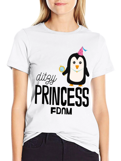 Dizty Princess Penguin T-Shirt
