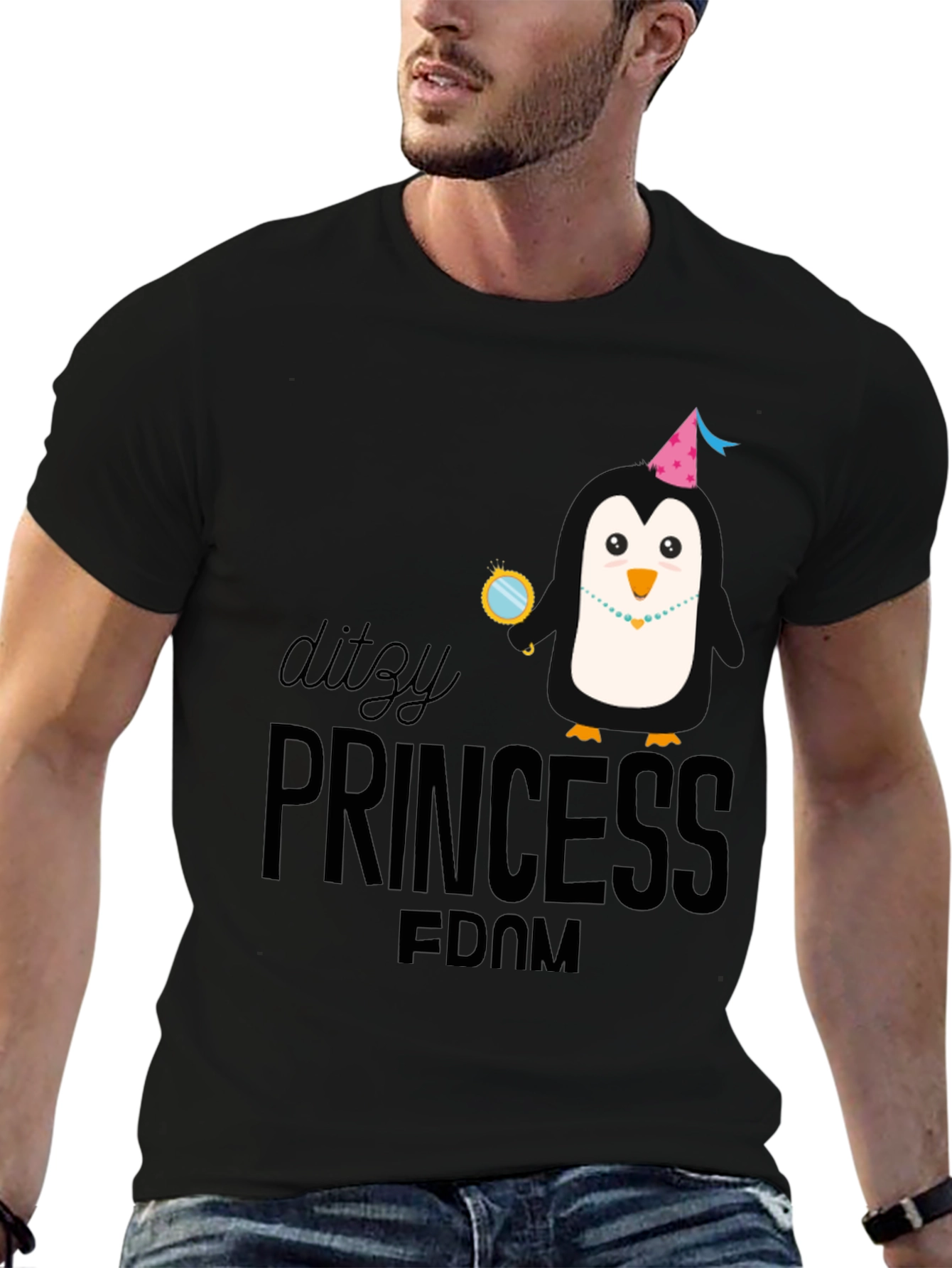 Dizty Princess Penguin T-Shirt