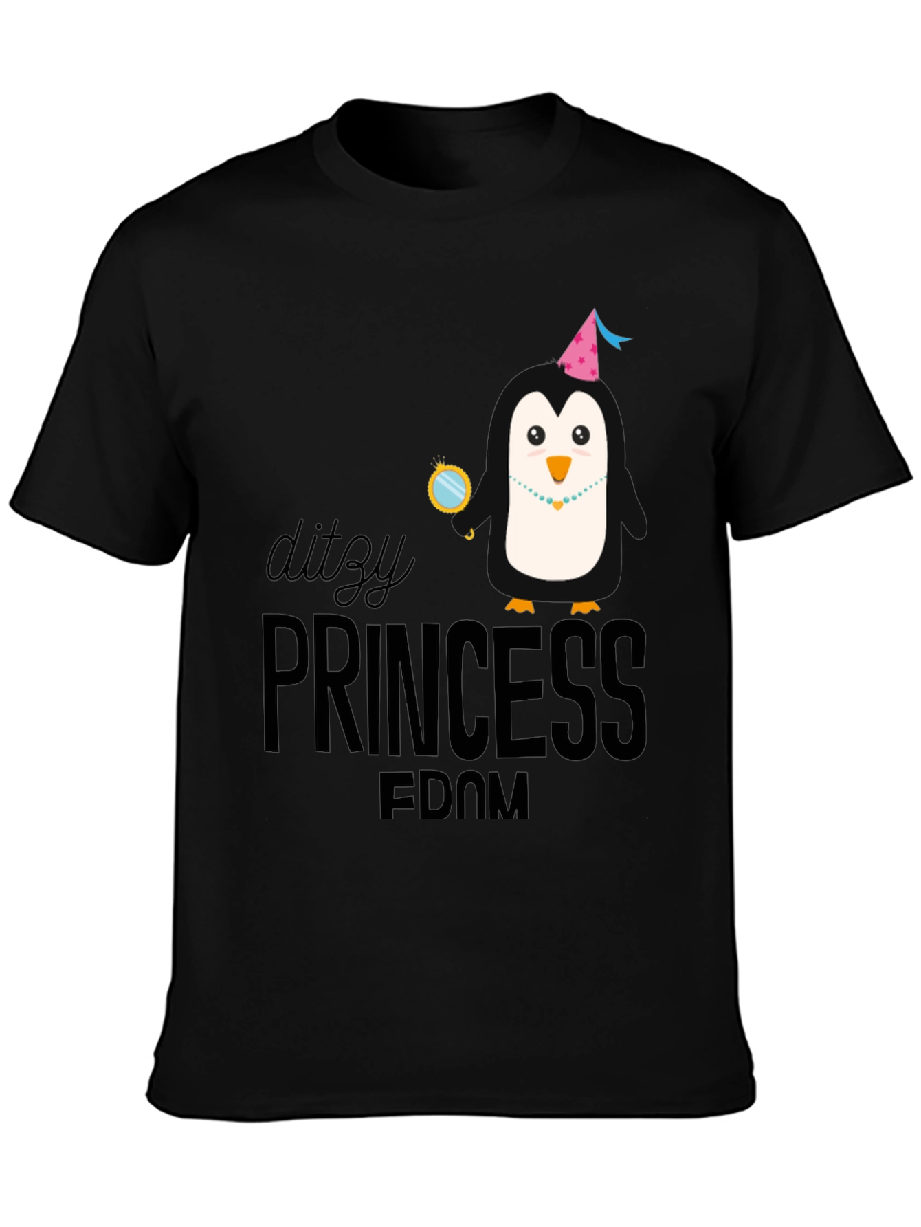 Dizty Princess Penguin T-Shirt