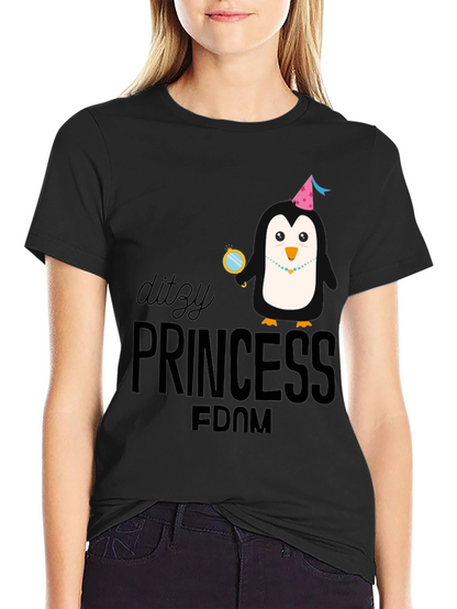 Dizty Princess Penguin T-Shirt