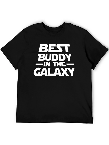 Best Buddy in the Galaxy Black T-Shirt