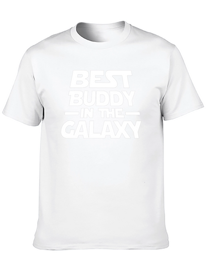 Best Buddy in the Galaxy Black T-Shirt
