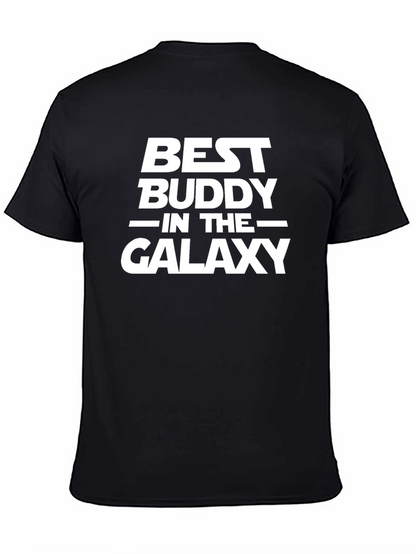 Best Buddy in the Galaxy Black T-Shirt
