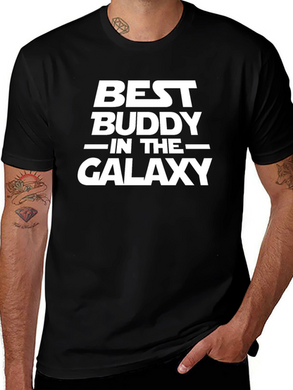 Best Buddy in the Galaxy Black T-Shirt