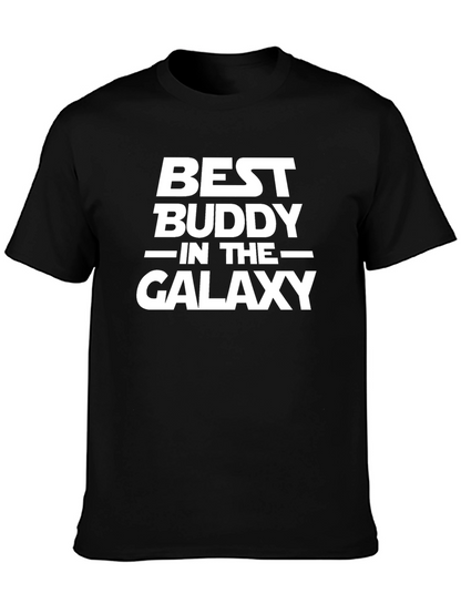 Best Buddy in the Galaxy Black T-Shirt