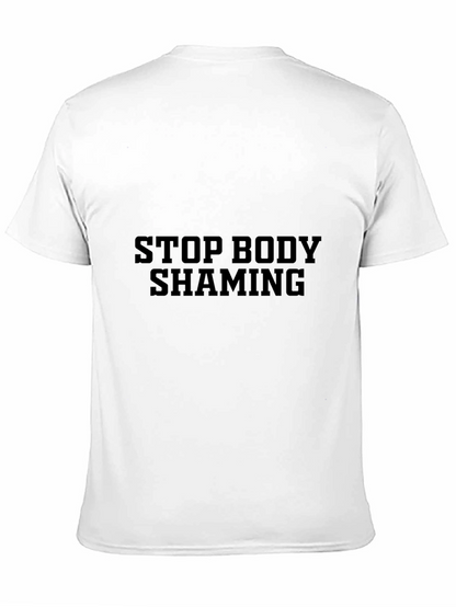 Stop Body Shaming Black T-Shirt