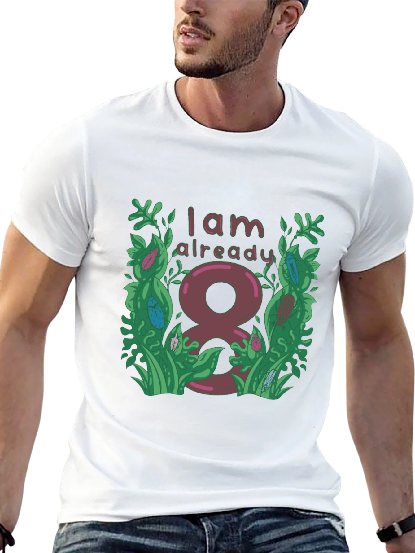 I Am Already 8 T-Shirt