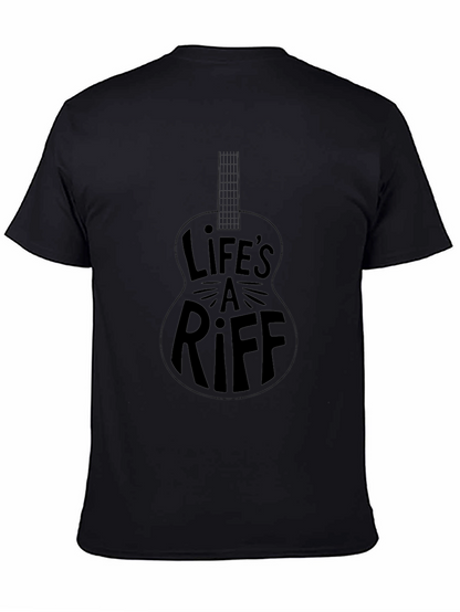 Lifes A Riff Guitar T-Shirt - Music Lover Tee