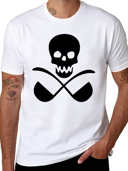 Skull & Spoons Graphic Tee - Chefs Humor