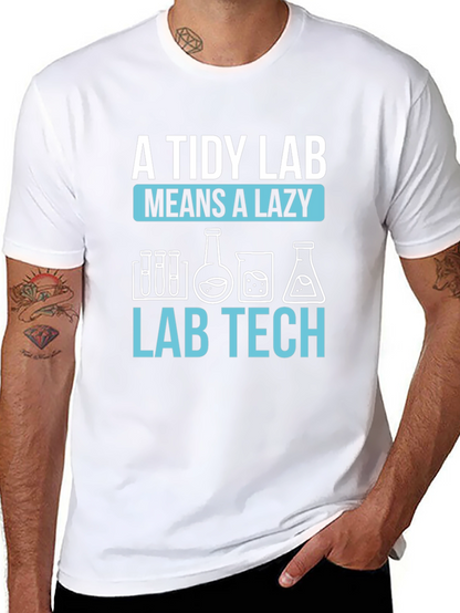 Tidy Lab Lazy Lab Tech T-Shirt