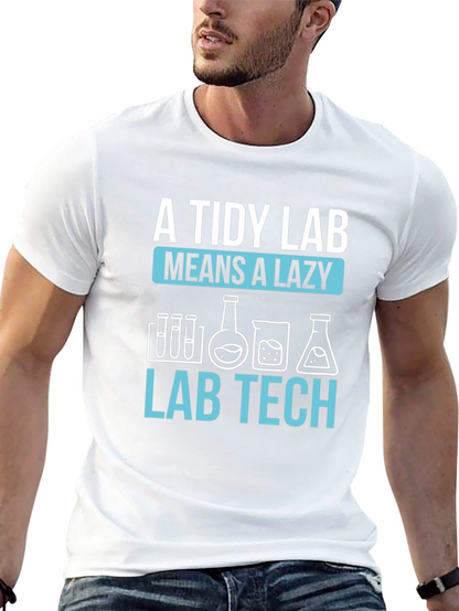 Tidy Lab Lazy Lab Tech T-Shirt