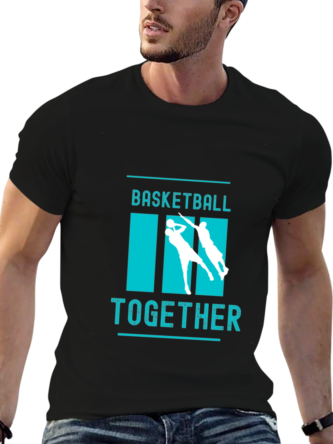 Basketball Together Graphic Tee