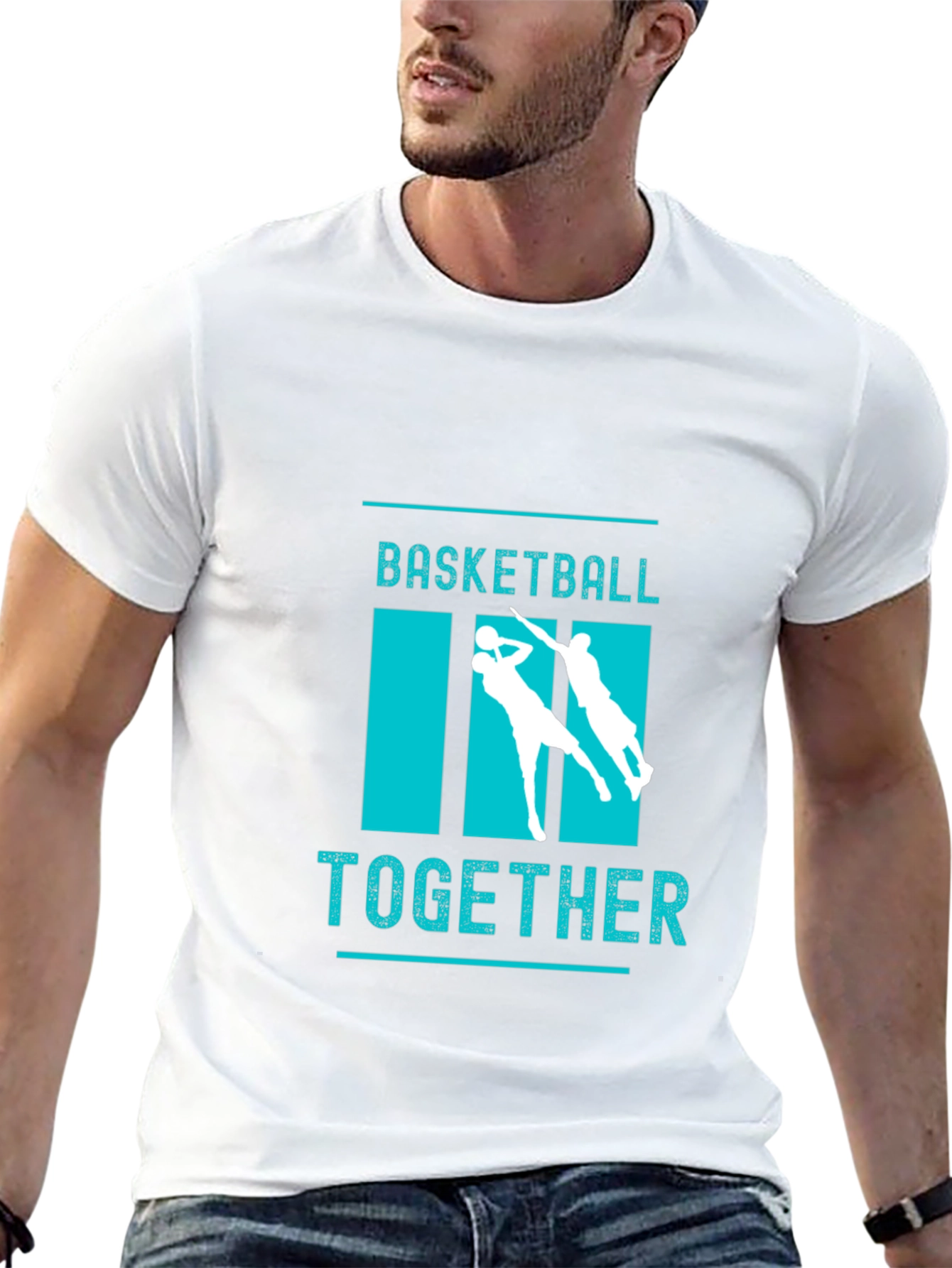 Basketball Together Graphic Tee
