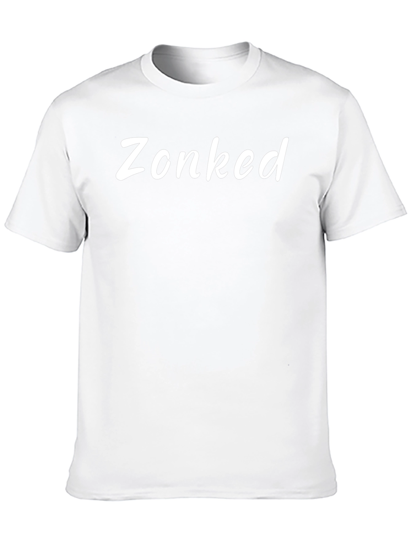Zonked Black T-Shirt - Casual Wear