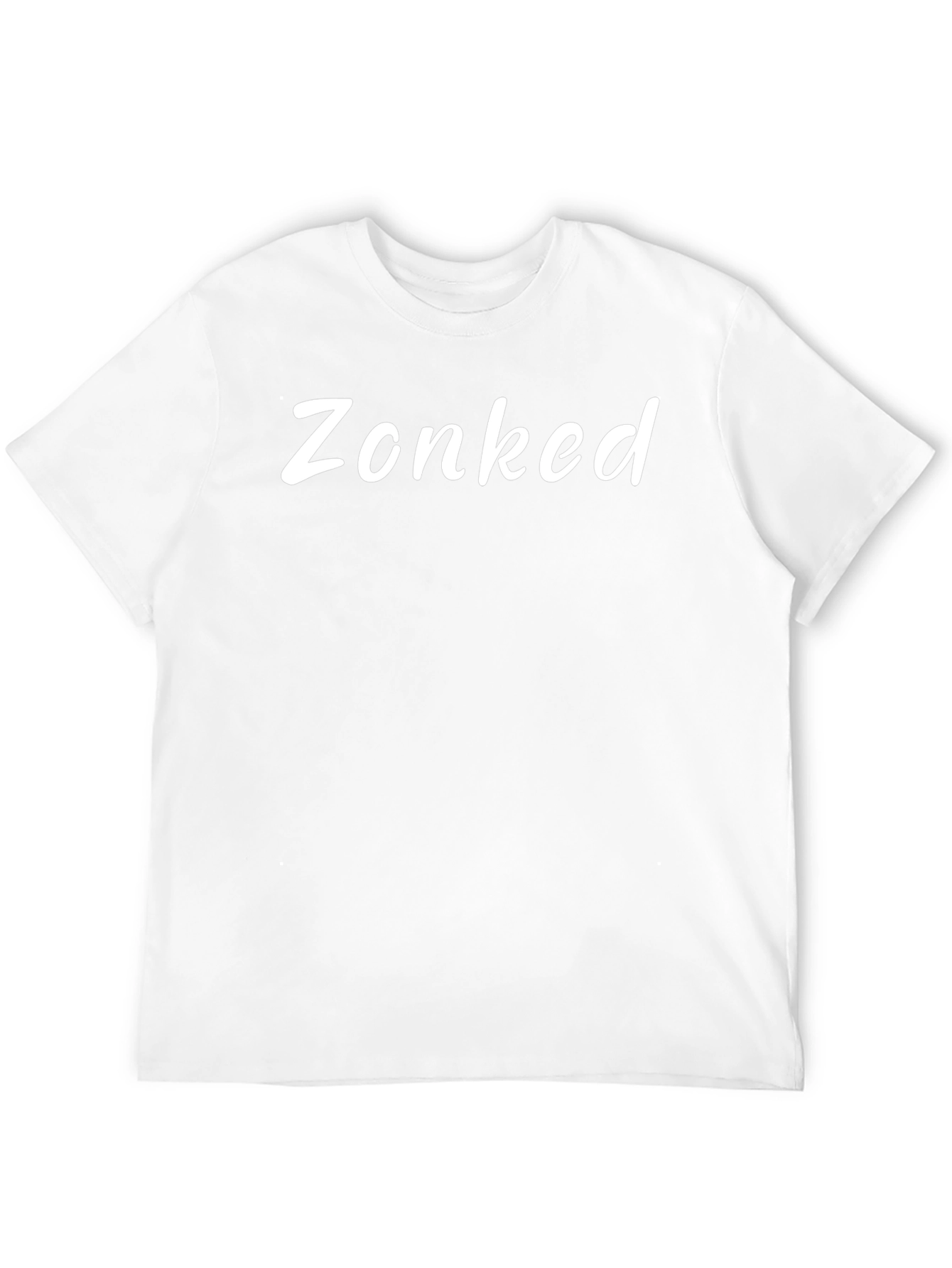 Zonked Black T-Shirt - Casual Wear