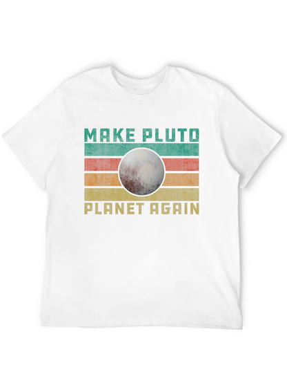 Make Pluto Planet Again Retro T-Shirt