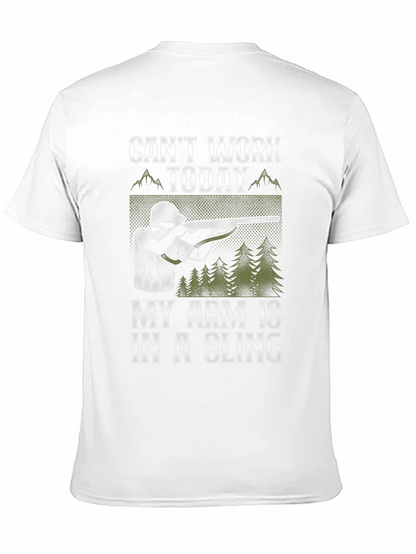Cant Work Today Arm in Sling T-Shirt