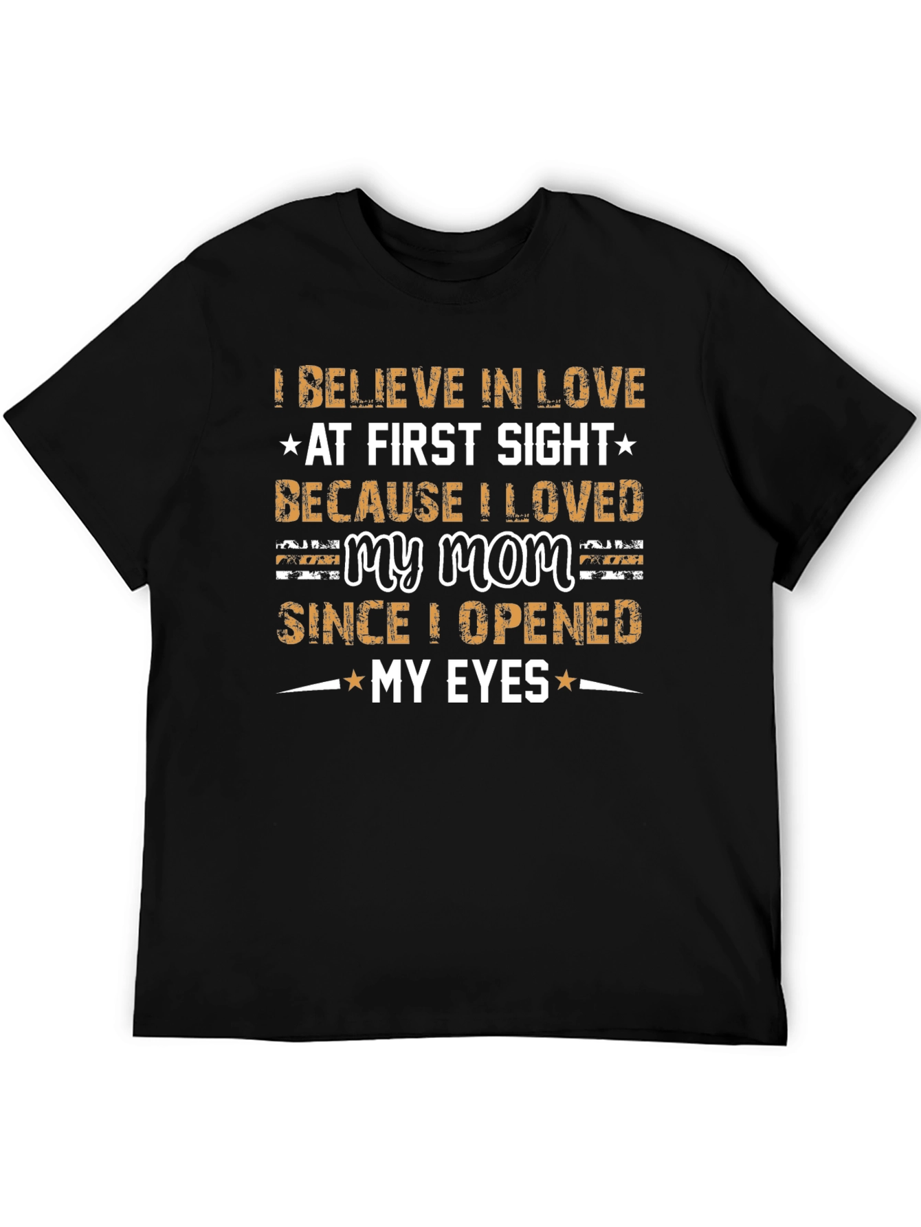 I Love My Mom Graphic T-Shirt