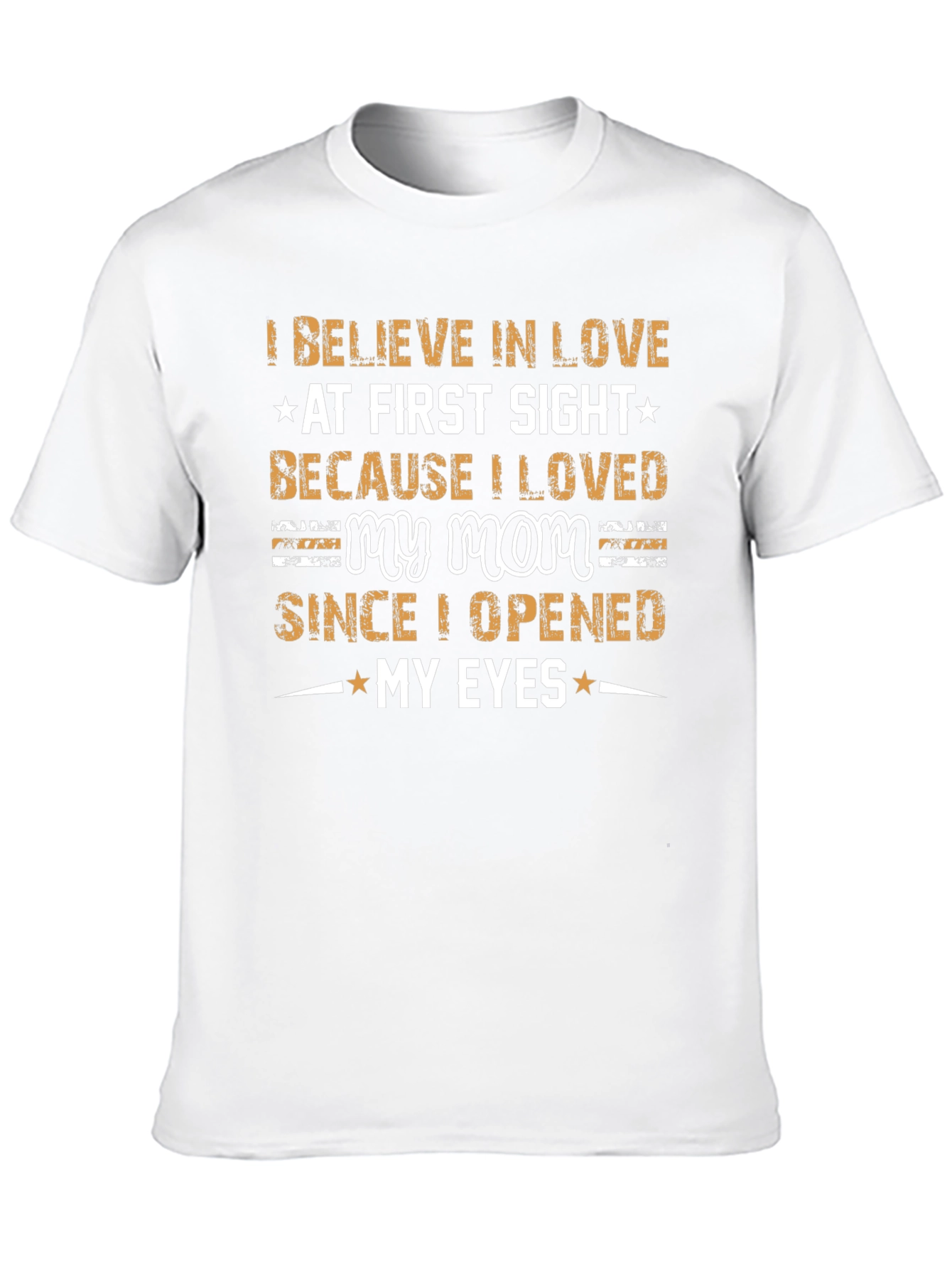 I Love My Mom Graphic T-Shirt