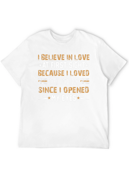 I Love My Mom Graphic T-Shirt