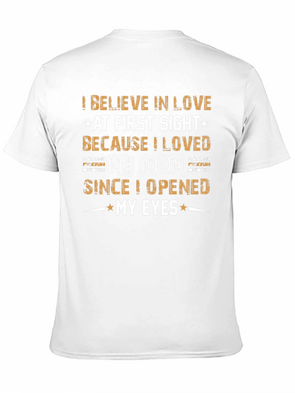 I Love My Mom Graphic T-Shirt