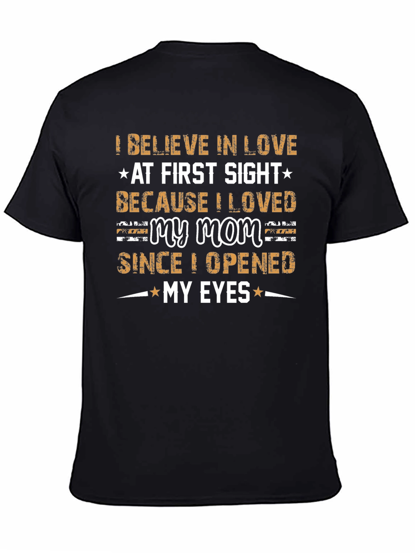 I Love My Mom Graphic T-Shirt