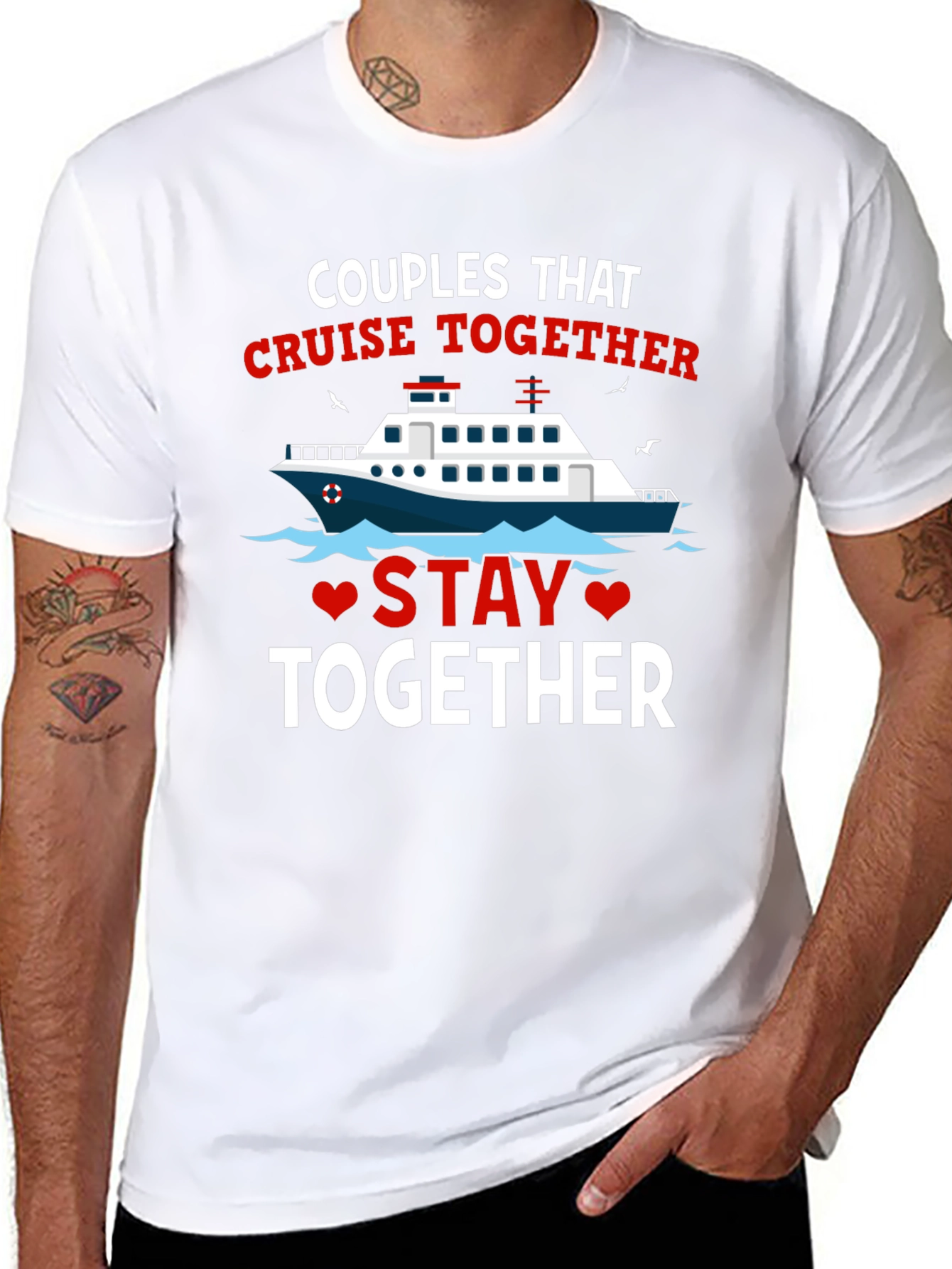 Couples Cruise Together T-Shirt