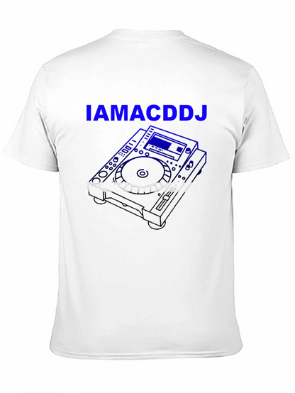IAMACDDJ Black Graphic T-Shirt