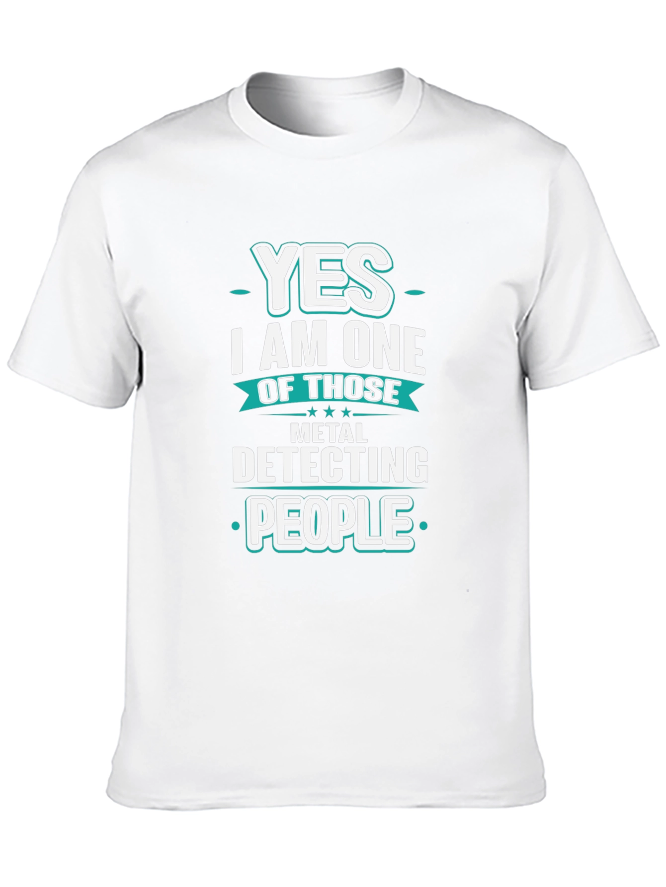 Metal Detecting People Graphic Tee