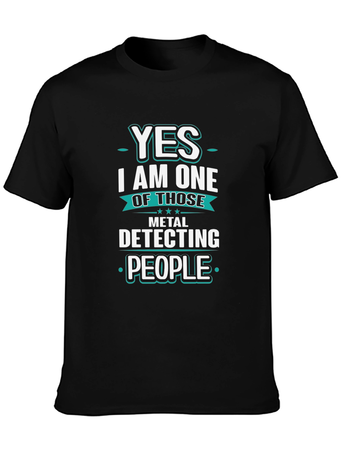 Metal Detecting People Graphic Tee