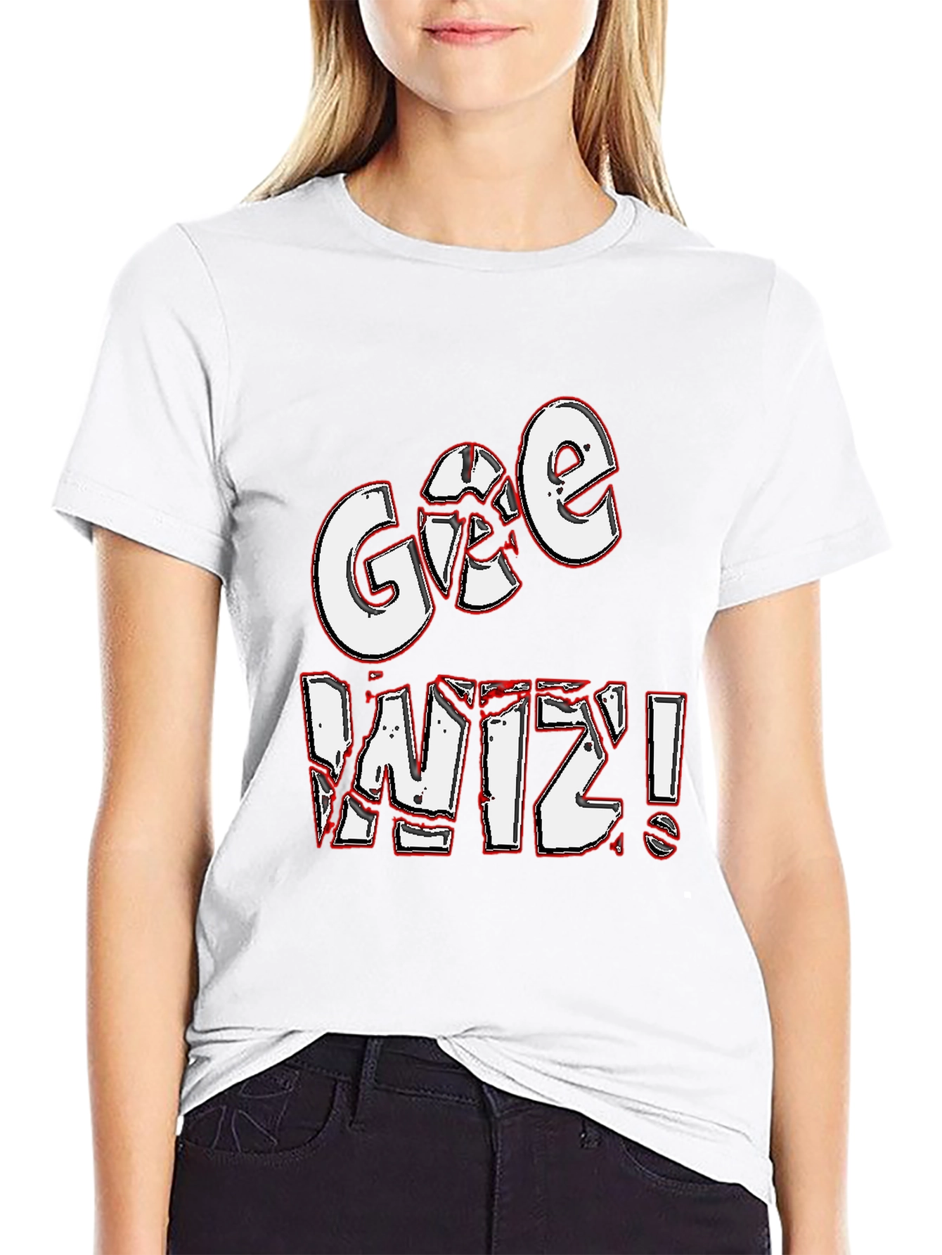 Gee Wiz! Graphic T-Shirt - Quirky Casual Wear