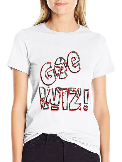 Gee Wiz! Graphic T-Shirt - Quirky Casual Wear