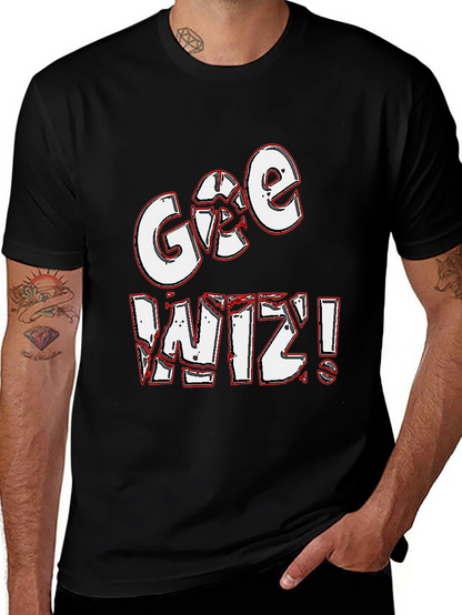 Gee Wiz! Graphic T-Shirt - Quirky Casual Wear