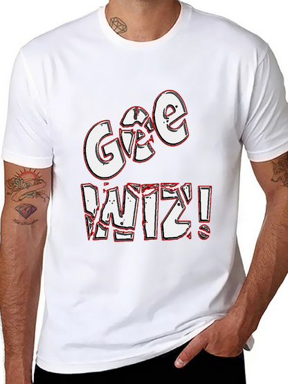 Gee Wiz! Graphic T-Shirt - Quirky Casual Wear